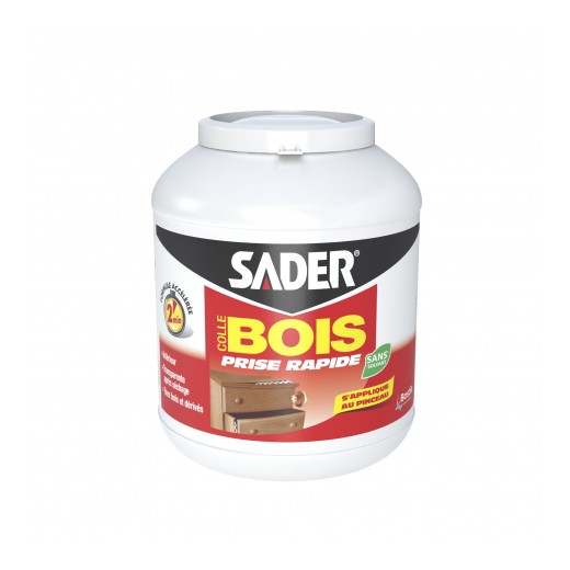 SADER COLLE BOIS RAPIDE FLACON 650G