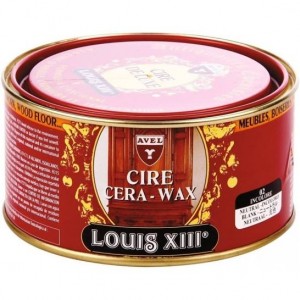 Cire antiquaires incolore en pate Avel Louis XIII 500 ml