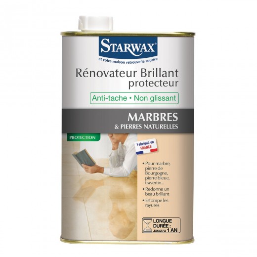 Rénovateur brillant protecteur pour marbre et pierres naturelles