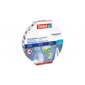 tesa® Adhésif Double-face de fixation pour pièce humide sur le carrelage & le métal