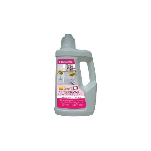 Nettoyant Doux citron 1L sol et mur carrelés ECOGENE